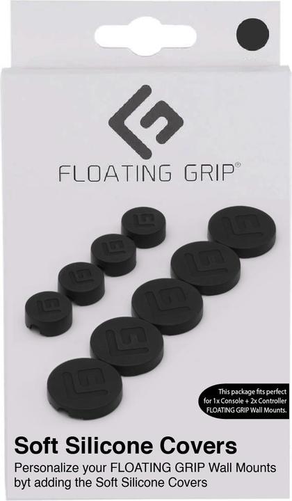 Floating Grip Muurbevestiging Covers (Zwart)