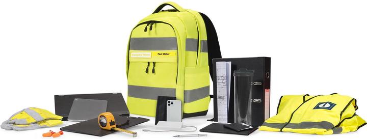 Produktbild Dicota Rucksack Hi-Vis 25 Liter - gelb (25 l)