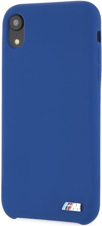 Image du produit BMW Étui BMHCI61MSILNA iPhone Xr niebieski/navy hardcase Silicone M Collection (Apple iPhone XR)