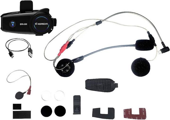 Produktbild Albrecht BPA 600 Motorrad Bluetooth Adapter