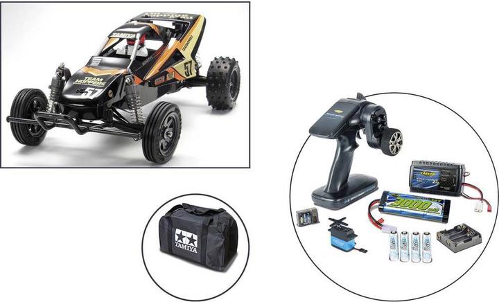 Produktbild Tamiya 1:10 RC The Grasshopper II Blk RTR SET