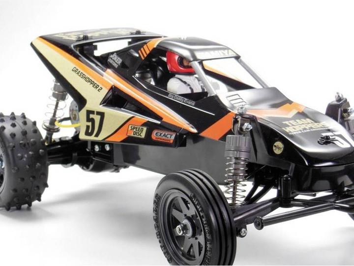 Produktbild Tamiya 1:10 RC The Grasshopper II Blk RTR SET
