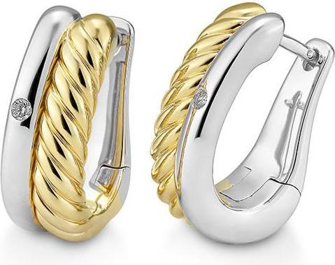 Image du produit Breuning BIJOUX DE L'OREILLE - BRILLE. 0,03 Ct. H/si (585, - Or)