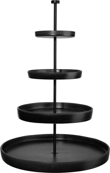 Image du produit ASA Selection Grande Etagere black iron Ø 41/28/20/14,5 x H 61 cm