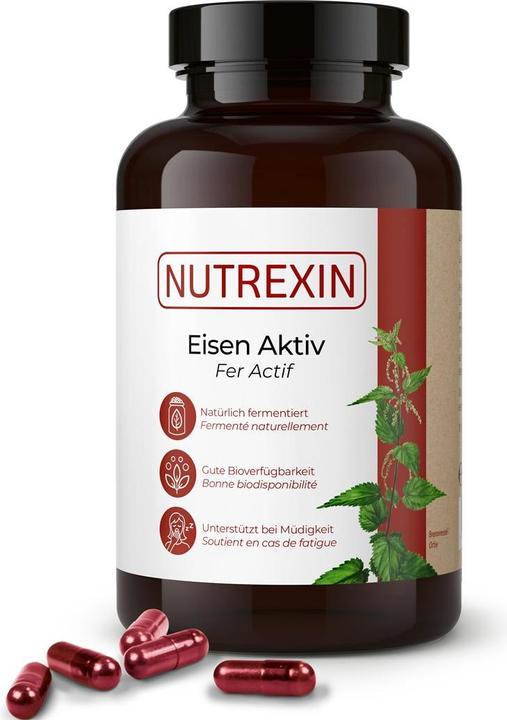 Produktbild Nutrexin Eisen Aktiv (240 Stück, Kapseln, 172 g)
