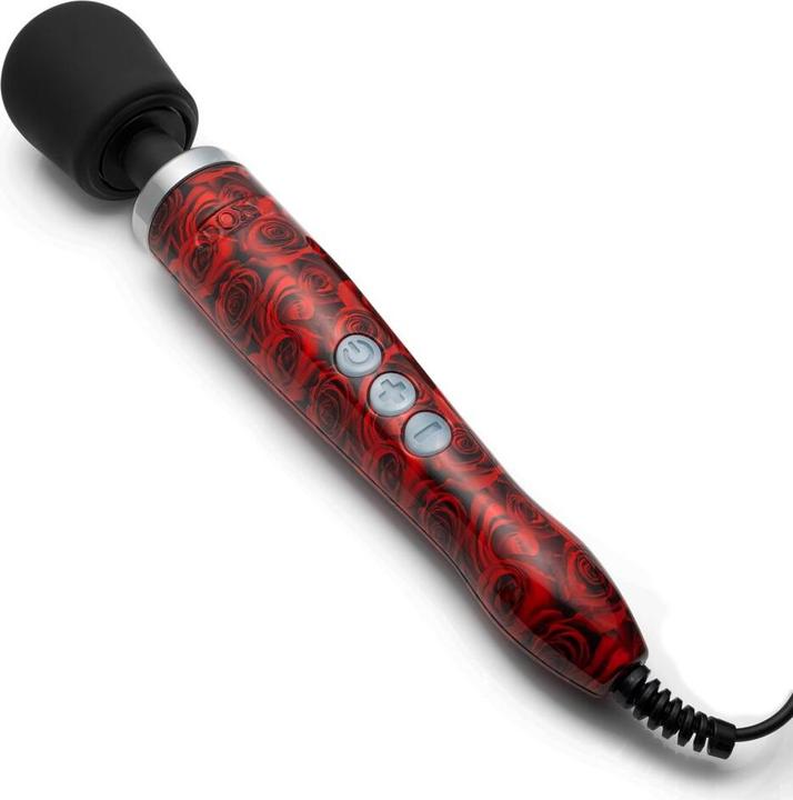 Actual product image Doxy The Cast Wall Massager Rose Pattern