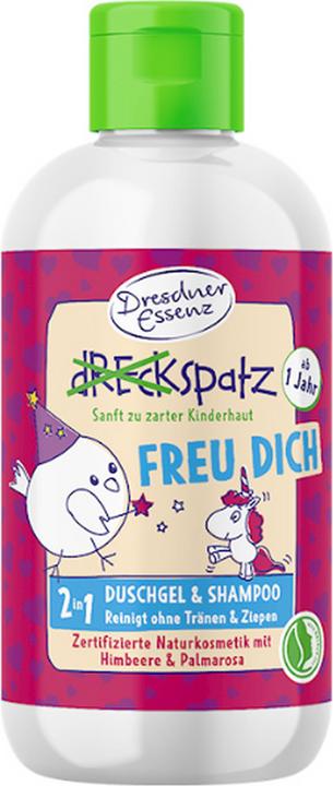 Dresdner Essenz Dresdner Dreckspatz Duschgel & Shampoo 2in1 Freu dich 250 ml (250 ml)