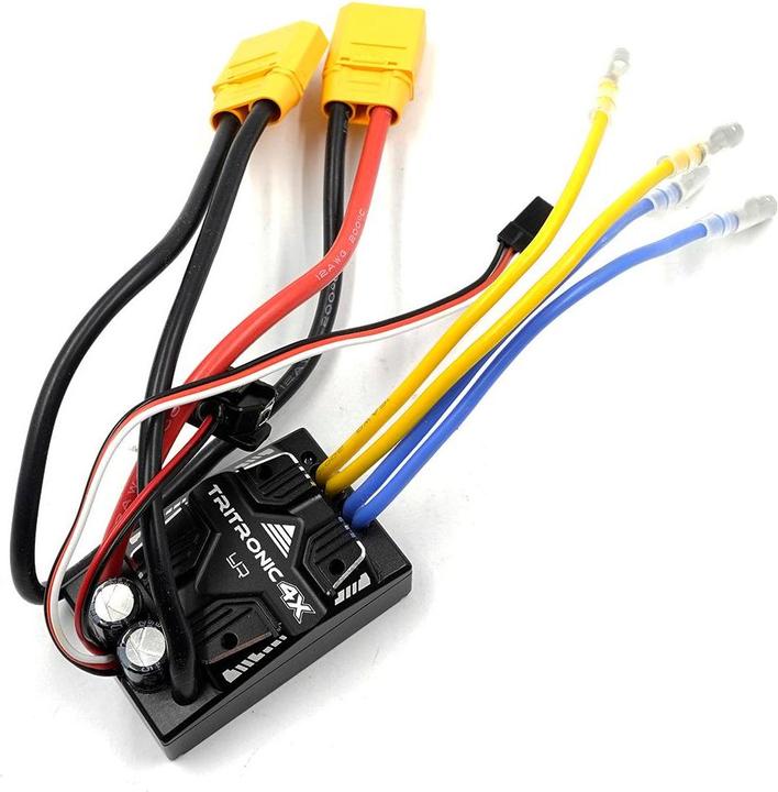 Actual product image Yeah Racing Brushed controller Tritronic 4X 120A 2-6S, dual motor