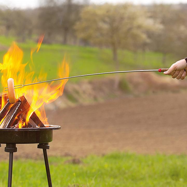 Actual product image Infactory Telescopic barbecue spit & fork