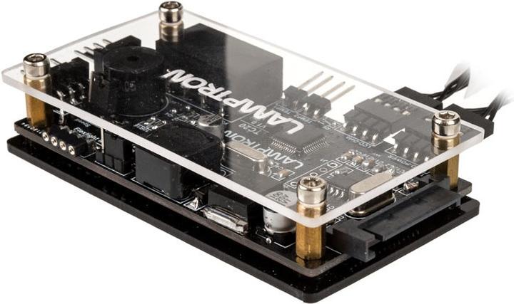 Produktbild Lamptron TC20 PCI RGB fan and LED controller - black (1 Lüfter)