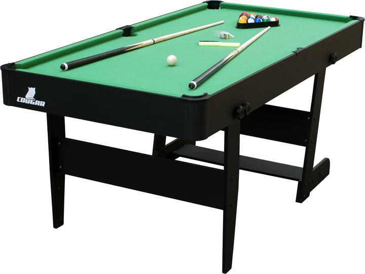 Actual product image Cougar Hustle L foldable pool table (144 x 68 cm)