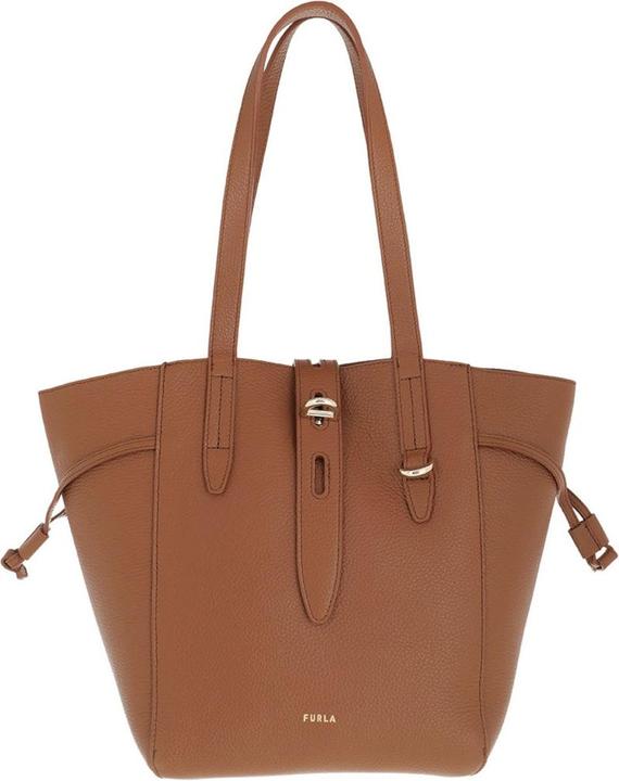 Furla Net Ladies Shopper Leder - Cognac