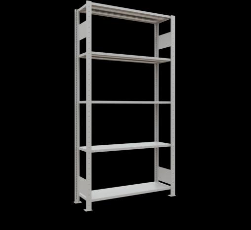 Actual product image Schulte Lagertechnik MULTIplus150 basic racking system with length ledgers