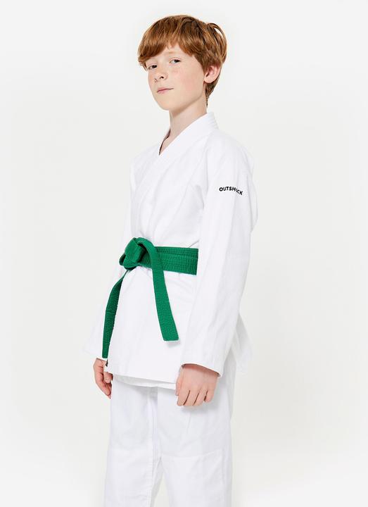 Actual product image Outshock Children's judo and aikido suit 350 g/m² - white (130 B)