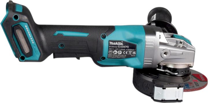Actual product image Makita 40V Battery Angle Grinder GA047GZ (125 mm)