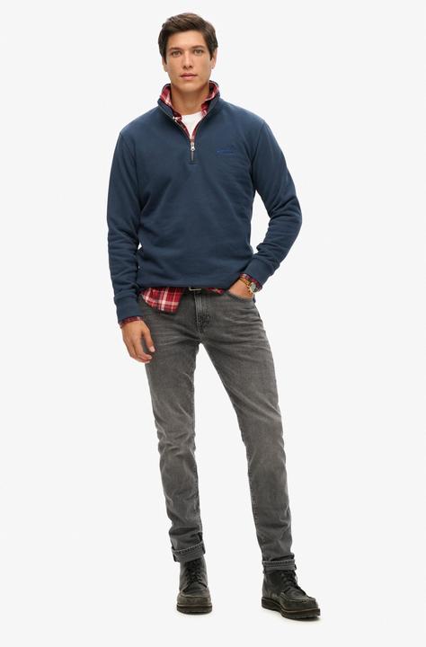 Produktbild Superdry Sweatshirt Casual Bequem sitzend Essential Logo Henley (XXL)