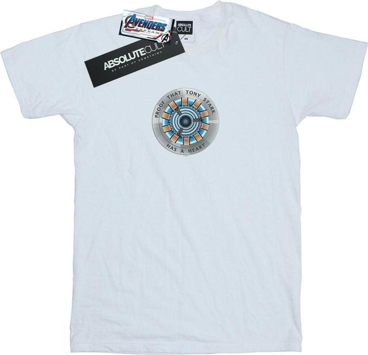 Image du produit - T-shirt AVENGERS ENDGAME TONY STARK HEART - Femme (4XL)