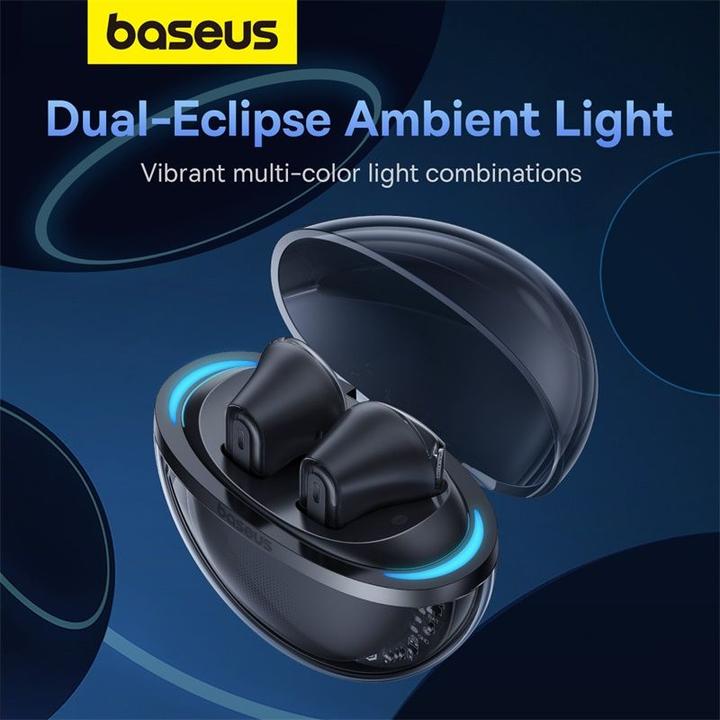 Actual product image Baseus Earphones TWS Bowie E5x (black) (25 h, Cable)