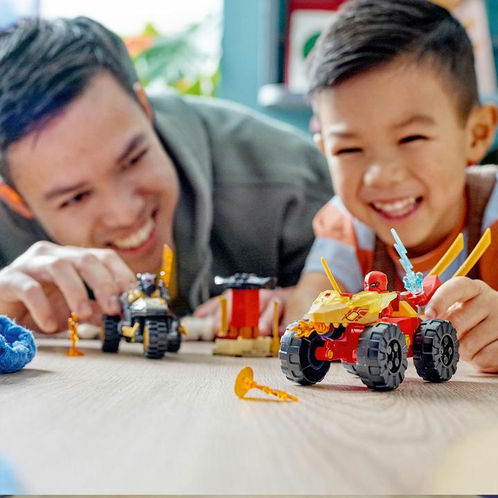 Image du produit LEGO Poursuite avec le bolide de Kai et la moto de Ras (71789, LEGO Ninjago)