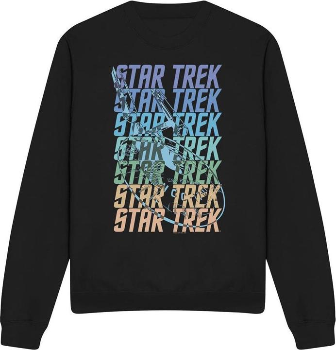Actual product image Unisex Adult Enterprise Multi Logo Sweatshirt (L)