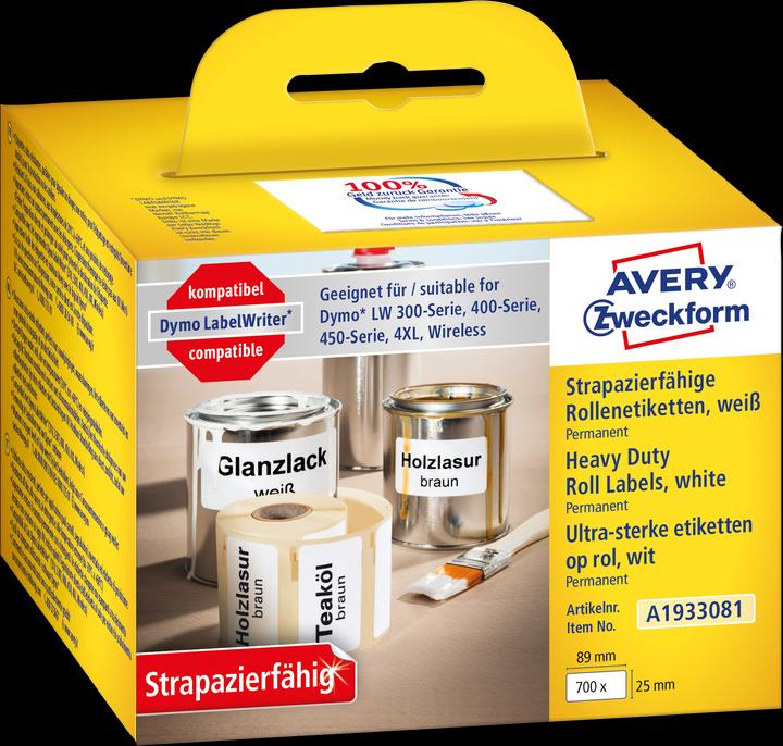 Image du produit Avery sal Étiquettes (rouleau) 89 x 25 mm film 1 kit