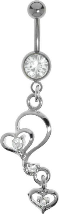 Bijouteria Bauchpiercing (Kristall, Titan, Messing)