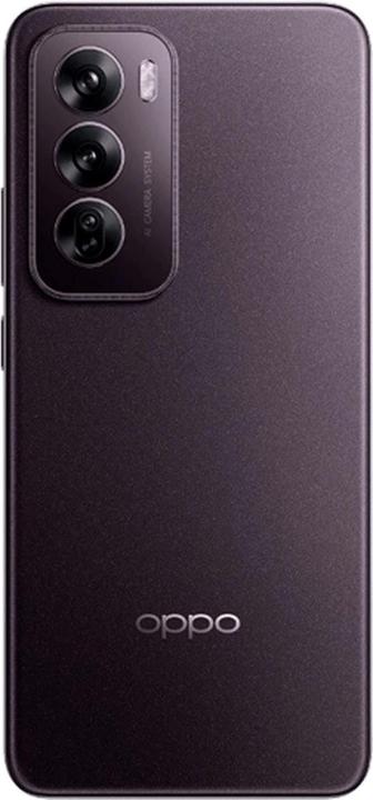 Actual product image OPPO Reno12 5G (256 GB, Black Brown, 6.69", Dual SIM, 50 Mpx, 5G)