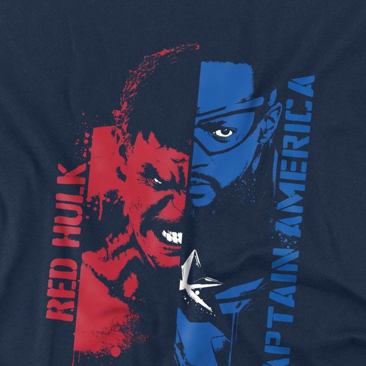 Immagine prodotto Captain America Maglietta Hulk Rosso Graffiti Bambini (140, 146)