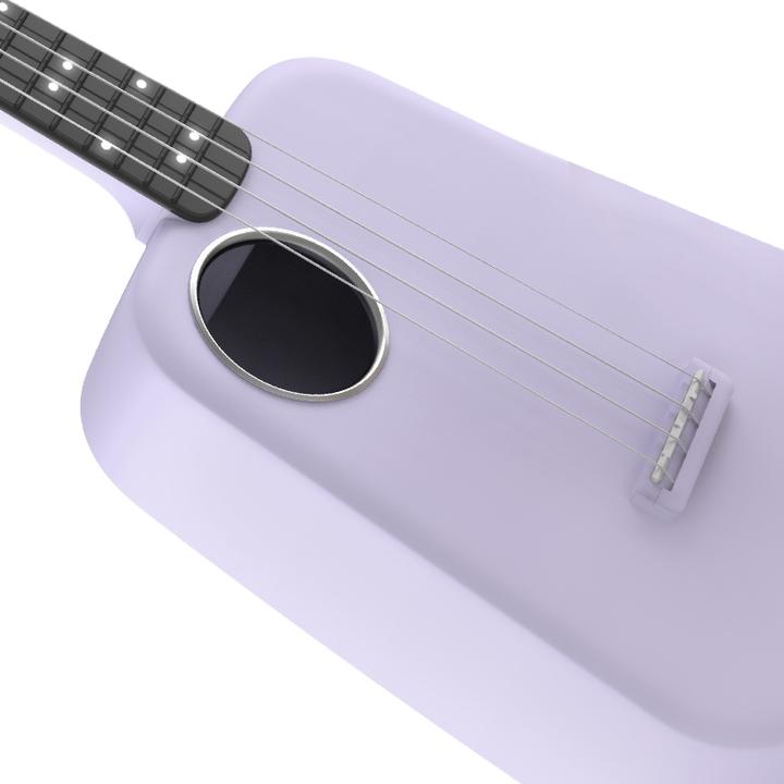 Actual product image Popu Music Ukulele Populele 2 Silver (Acoustic)