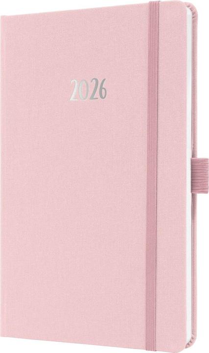 Actual product image Sigel Wochenkalender Jolie 2026, ca. A5, hellrosa (German)