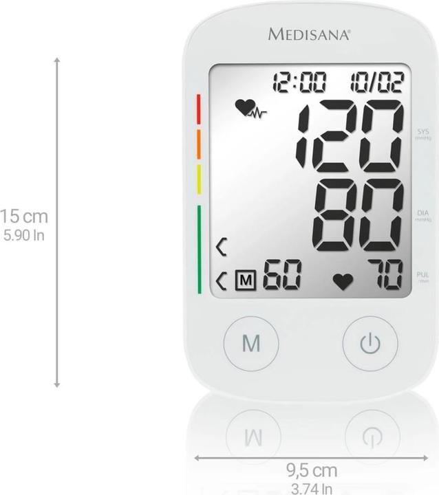Actual product image Medisana BU 535 Voice (Blood pressure monitor upper arm)