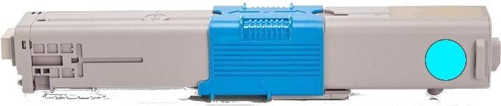 Actual product image Hermex Compatible OKI C331DN color printer cartridges cyan 2 pieces (C)