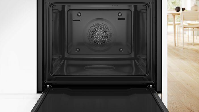 Produktbild Bosch Hausgeräte Einbau-Herd-Set, HEB517BB4 + NIF645CB5E, Einbau-Herd, Induktionskochfeld, HND615LS67