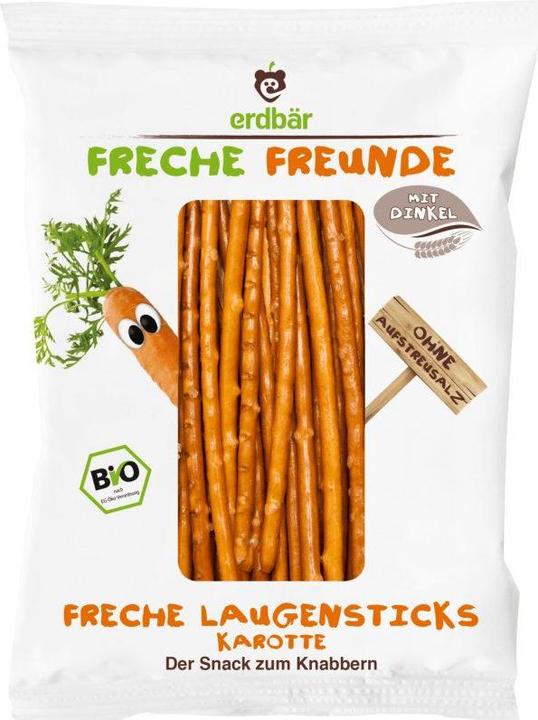 Produktbild Freche Freunde Laugensticks Karotte (75 g)