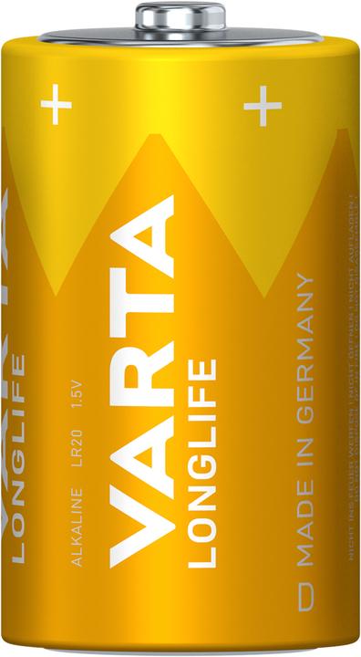 Actual product image Varta Longlife (2 pcs., D, 15800 mAh)