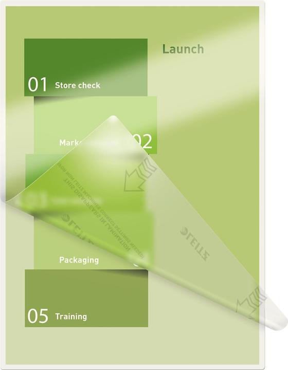 Actual product image Leitz Laminating foil (A4, 100 Piece, 80 µm)