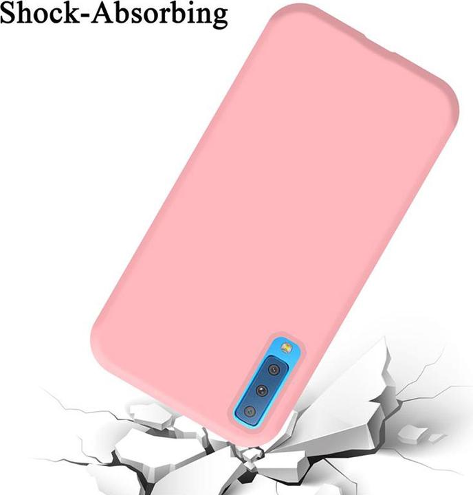 Immagine prodotto Cadorabo Copertura della cassa del silicone liquido TPU (Samsung Galaxy A7 (2018))