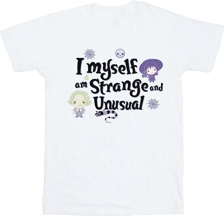Immagine prodotto Beetlejuice I Myself Am Strange And Unusual Maglietta Uomo (4XL)