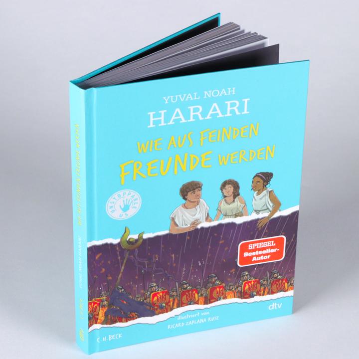 Actual product image Wie aus Feinden Freunde werden (German, Yuval Noah Harari, Ricard Zaplana Ruiz, Birgit Niehaus, 2024)