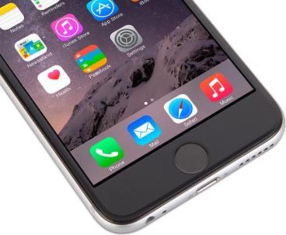 Actual product image Moshi iVisor AG Screen Protector for iPhone 6/6S Plus Black (1 Piece, Apple iPhone 6s Plus)