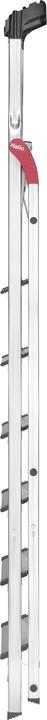 Produktbild Hailo L80 ComfortLine, Alu-Sicherheits-Stehleiter, 7 Stufen (Trittleiter, 140 cm)