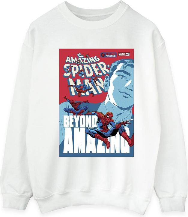 Produktbild SpiderMan Beyond Amazing Cover Sweatshirt (L)
