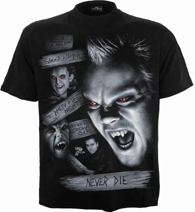 Actual product image Spiral Unisex Adult Never Die The Lost Boys T-Shirt (S)