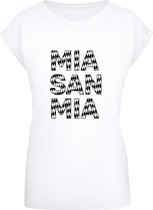 Produktbild FC Bayern München Ladies MSM Outline Extended Shoulder Tee - 115337 (3XL)