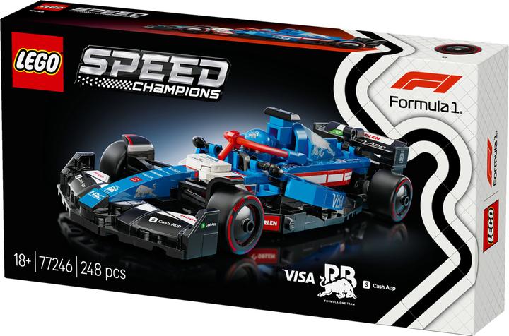 Immagine prodotto LEGO Visa Cash App RB VCARB 01 F1 Rennauto (77246, LEGO Speed Champions)