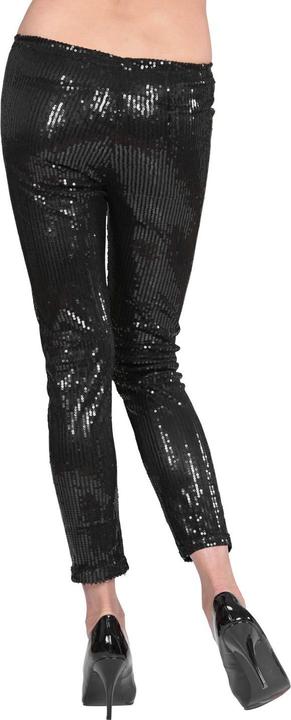 Actual product image Widmann Leggings Pailletten schwarz