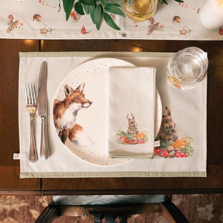 Image du produit Wrendale Design Serviettes en tissu Amis du jardin (set de 4) (4 x)