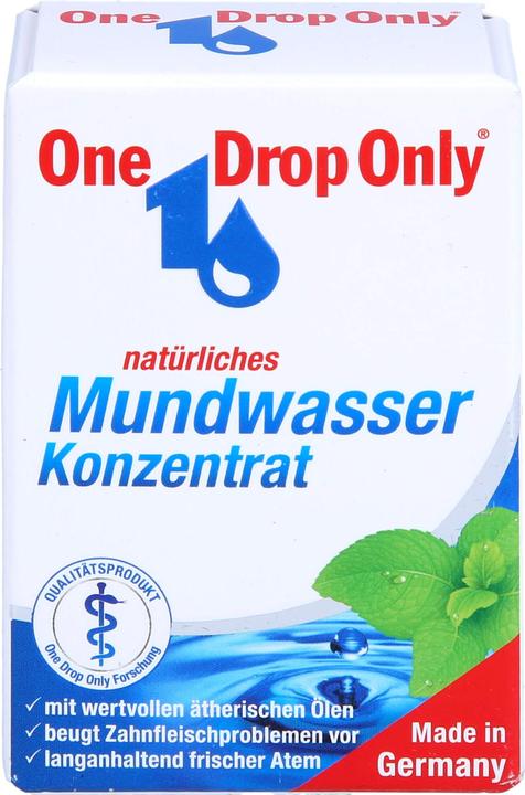 One Drop Only natürliches Mundwasser Konzentrat, 10 ml MUW (10 ml, Mundwasser)