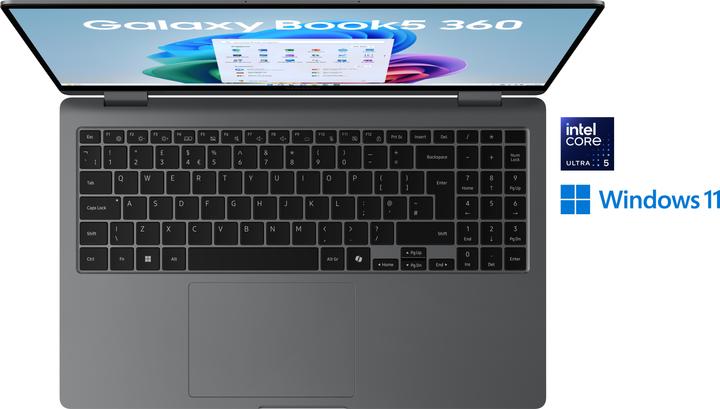 Produktbild Samsung Galaxy Book5 360 (15.60", Intel Core Ultra 5 228V, 32 GB, 512 GB, DE)