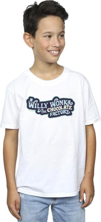 Image du produit Willy Wonka & the Chocolate Factory - T-shirt CHOCOLATE FACTORY LOGO - Garçon (128)